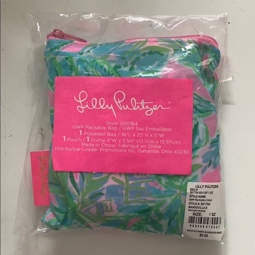 Lilly GWP Packable Bag
